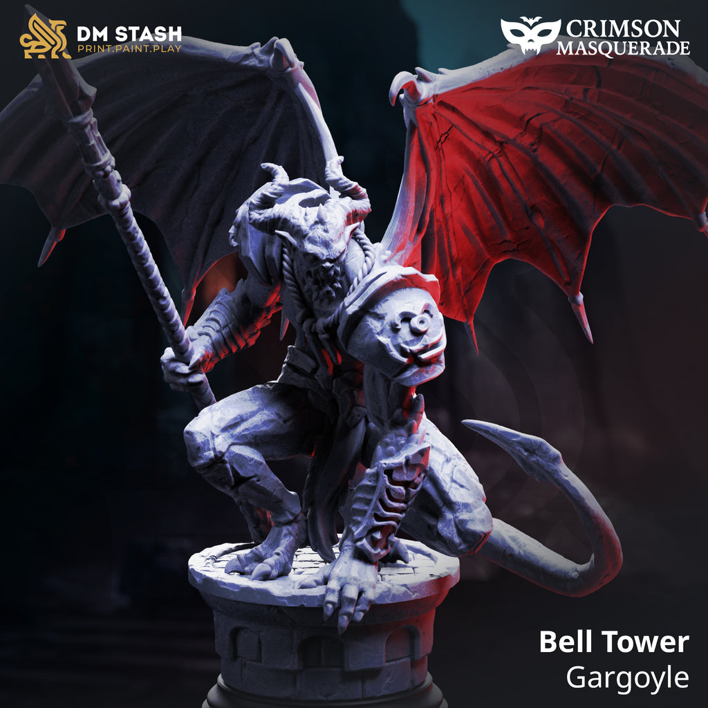 Crimson Masquerade September 2025 Release | Paintable 3D Resin Printed Miniature by DM Stash
