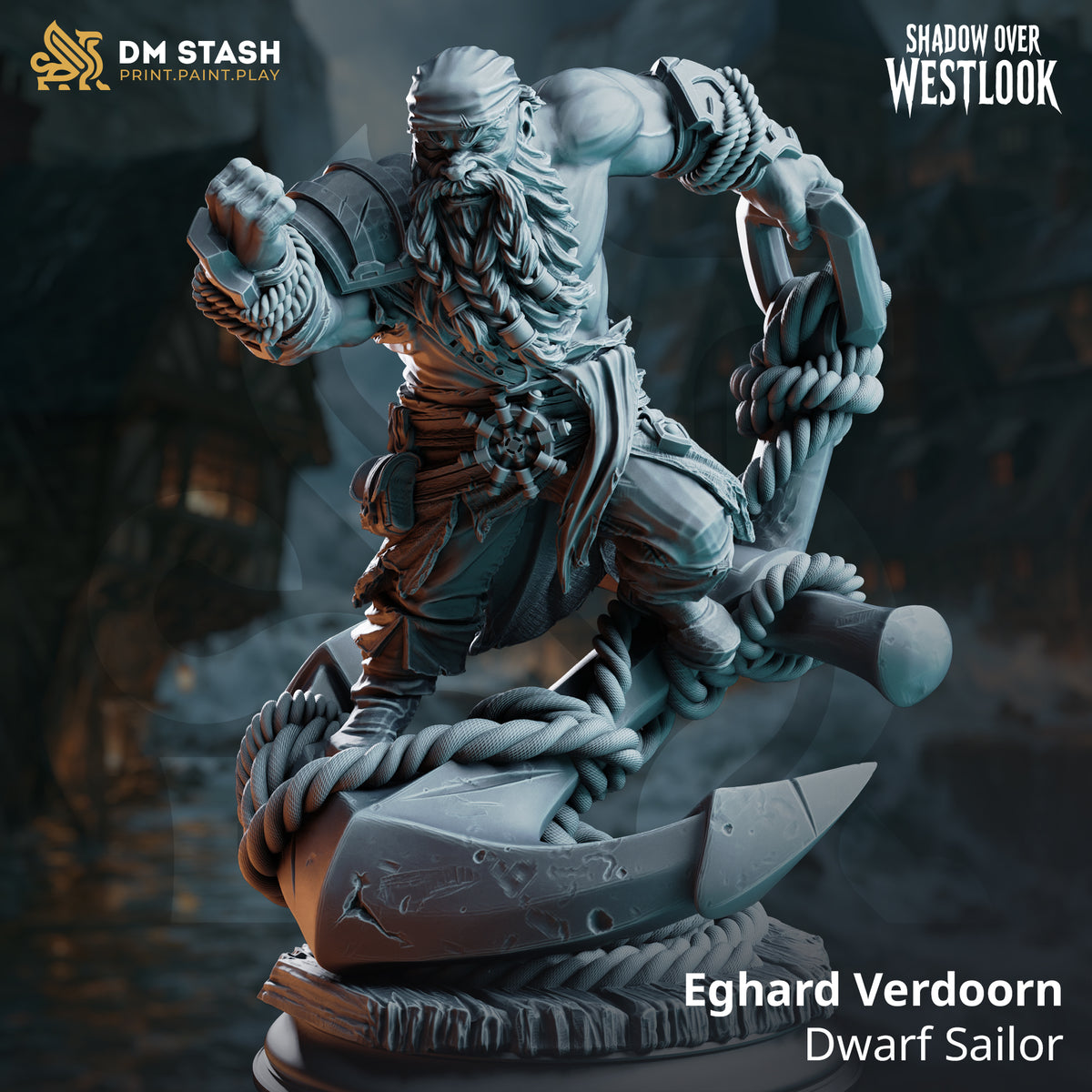 Shadow Over Westlook October 2026 Release | Paintable 3D Resin Printed Miniature by DM Stash