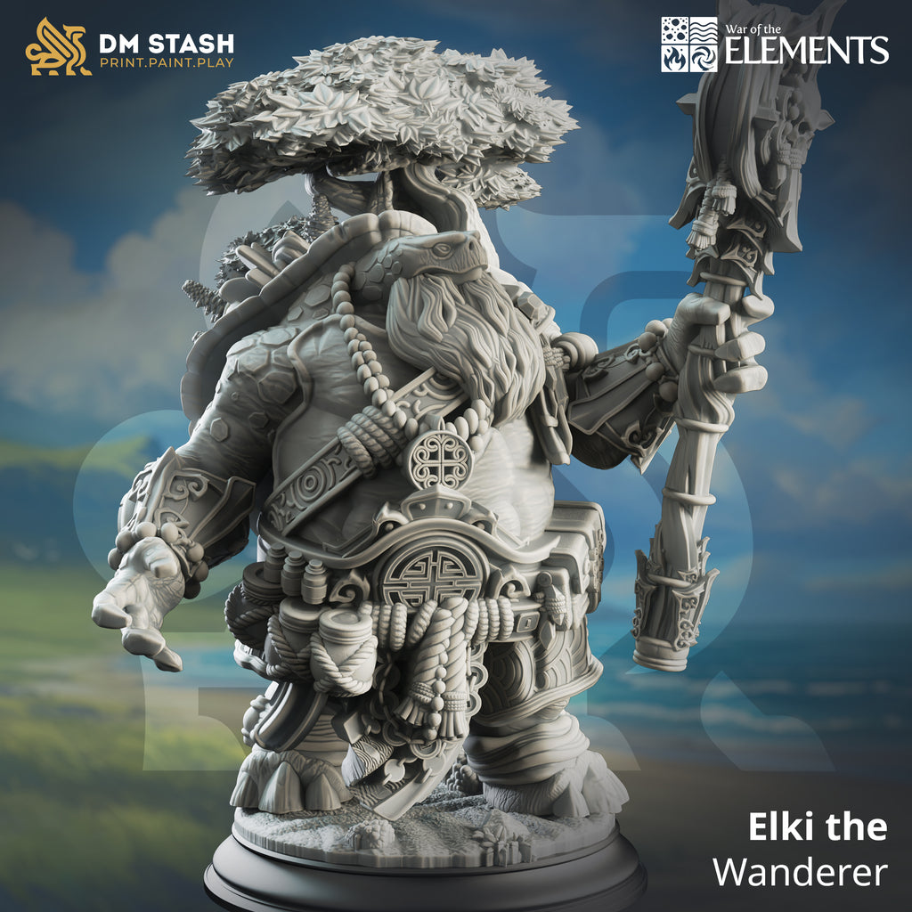 War of the Elements August 2024 Release | Paintable 3D Resin Printed Miniature by DM Stash