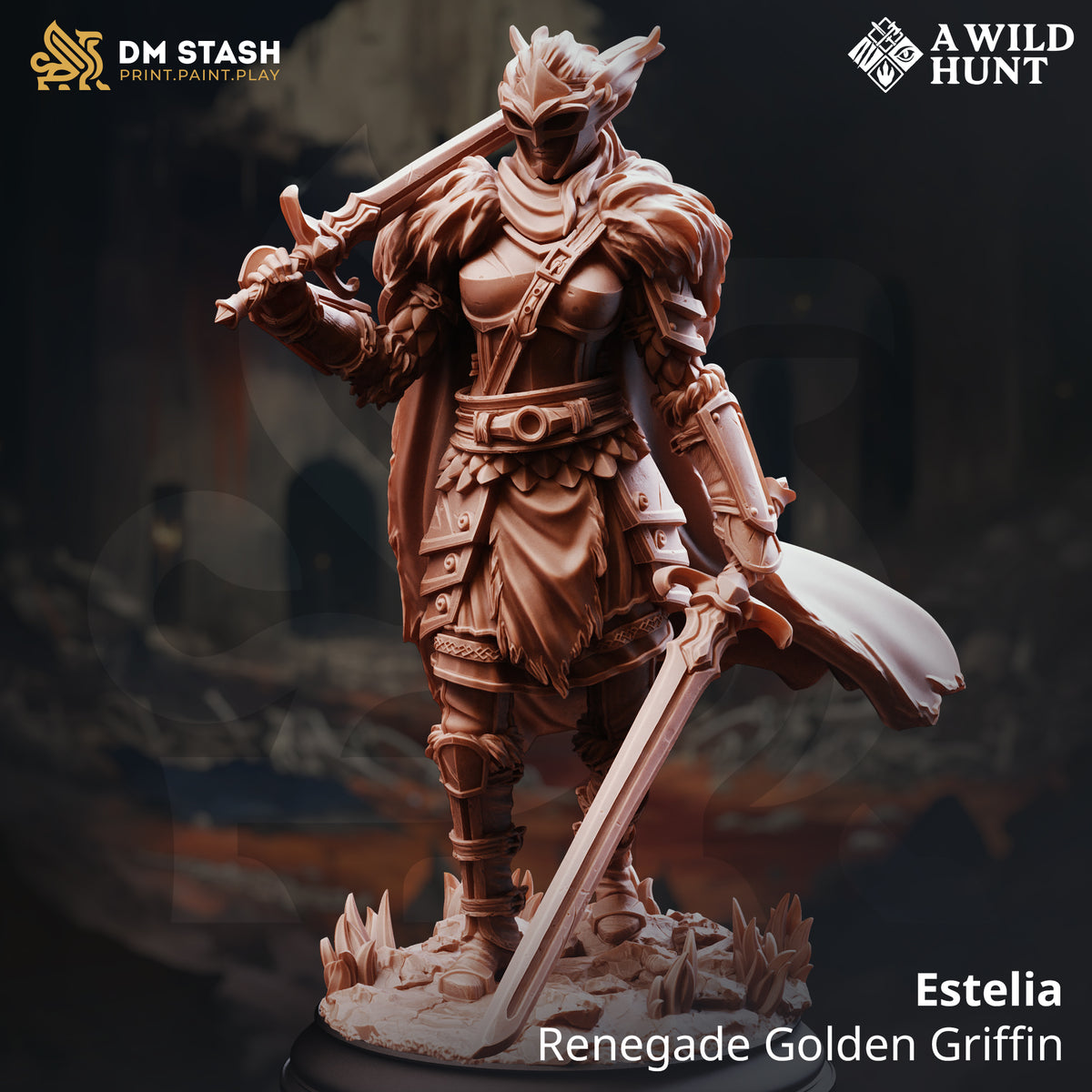 A Wild Hunt November 2025 Release | Paintable 3D Resin Printed Miniature by DM Stash