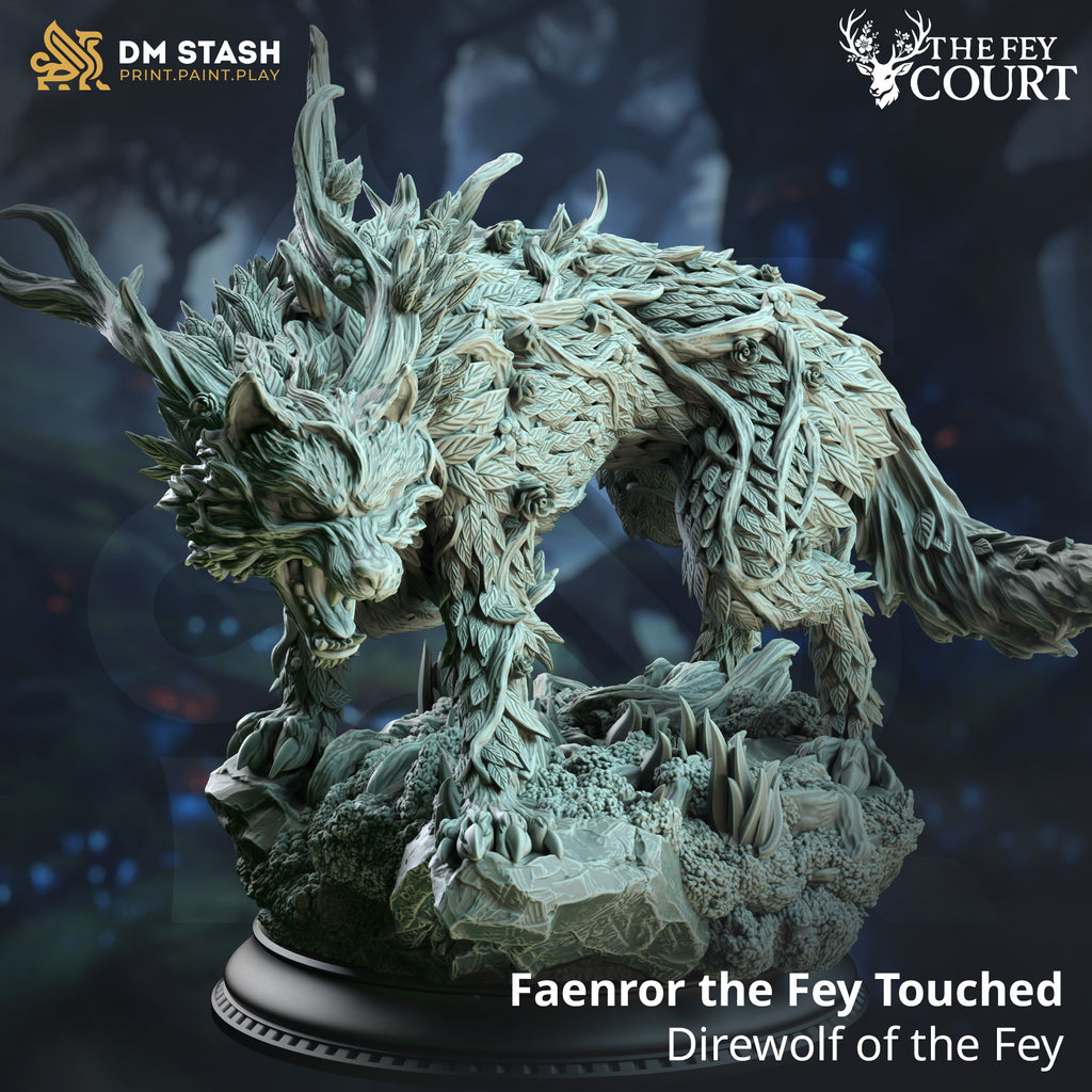 The Fey Court May 2025 Release | Paintable 3D Resin Printed Miniature by DM Stash