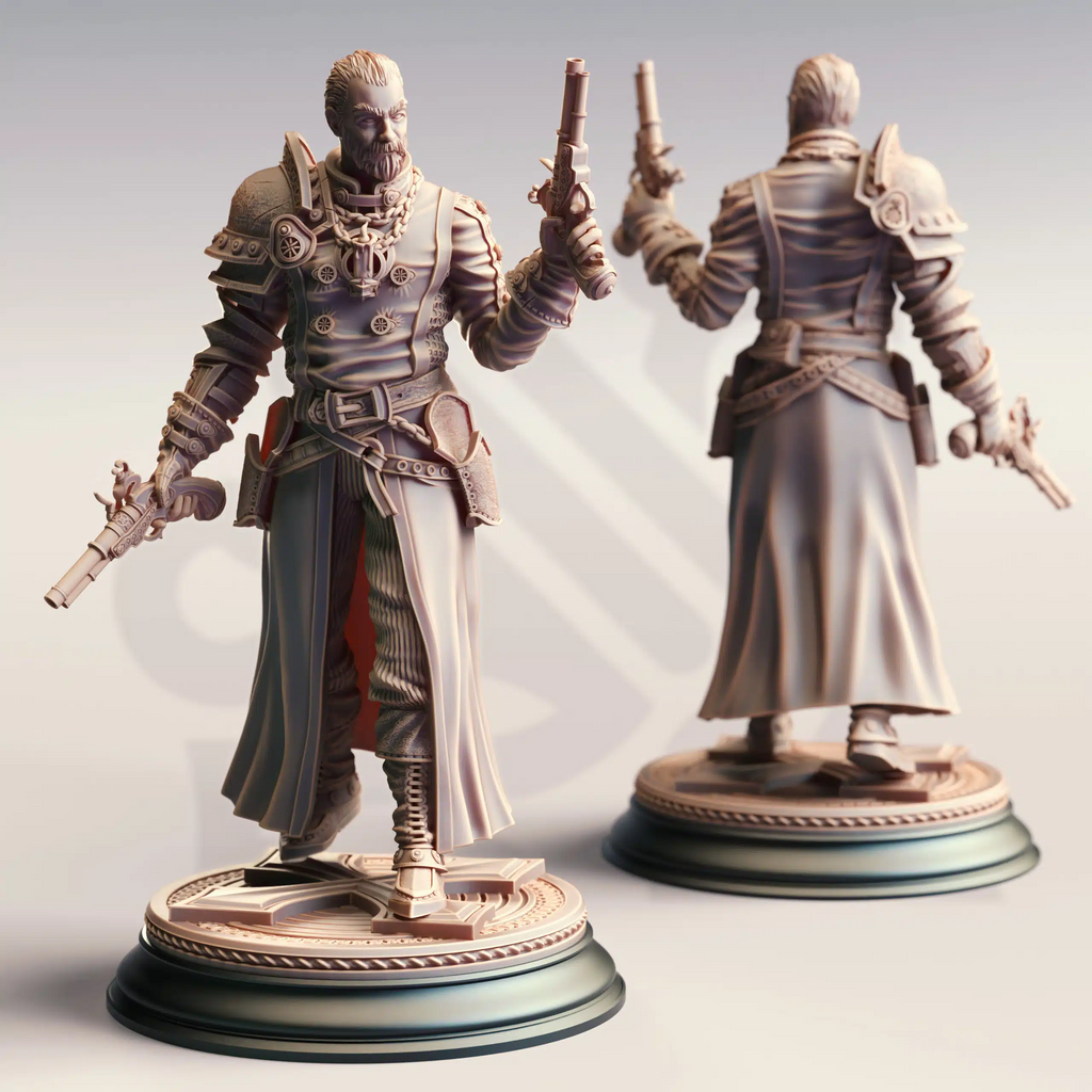 The Baldurian Inquisition March 2025 Release | Paintable 3D Resin Printed Miniature by DM Stash
