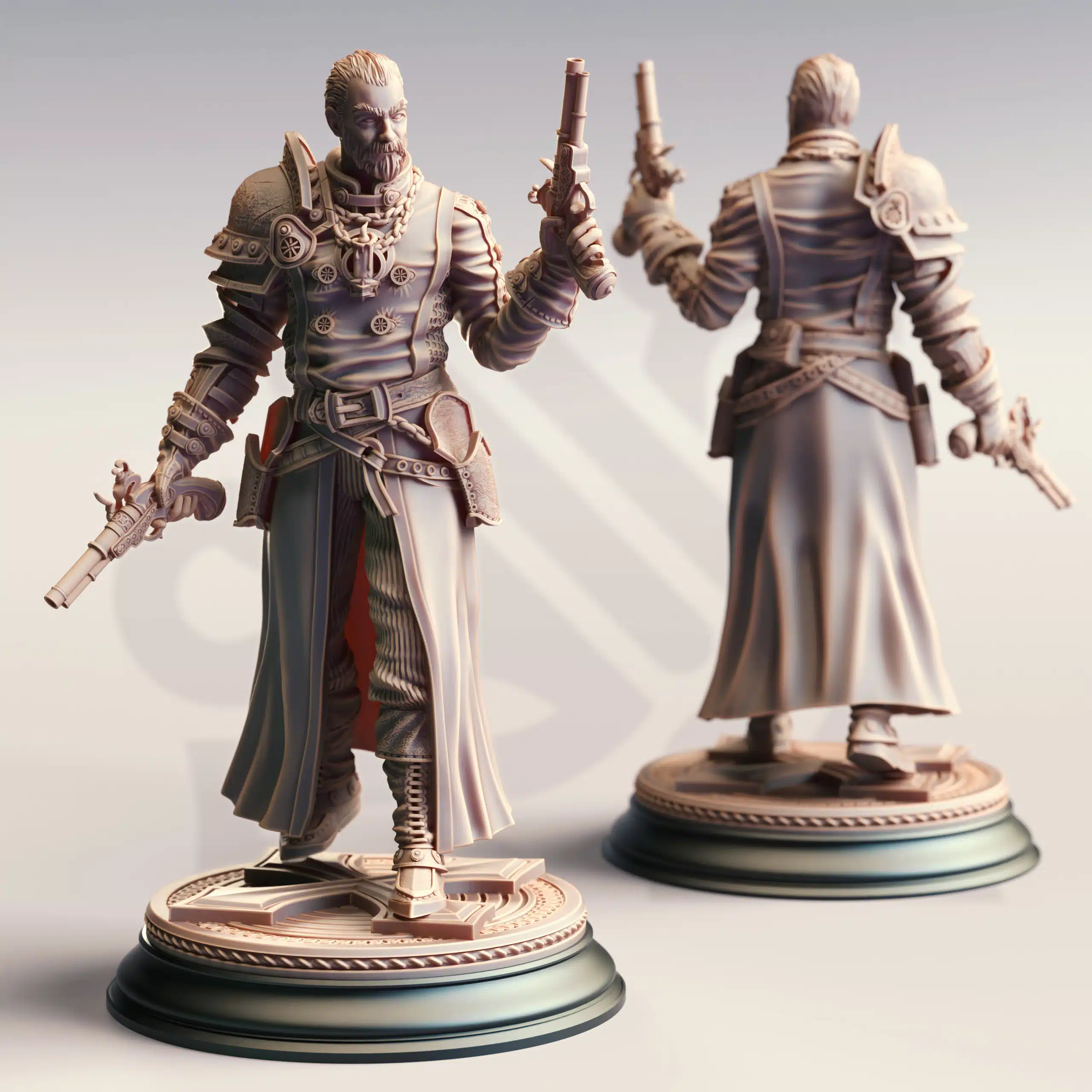 The Baldurian Inquisition March 2025 Release | Paintable 3D Resin Printed Miniature by DM Stash