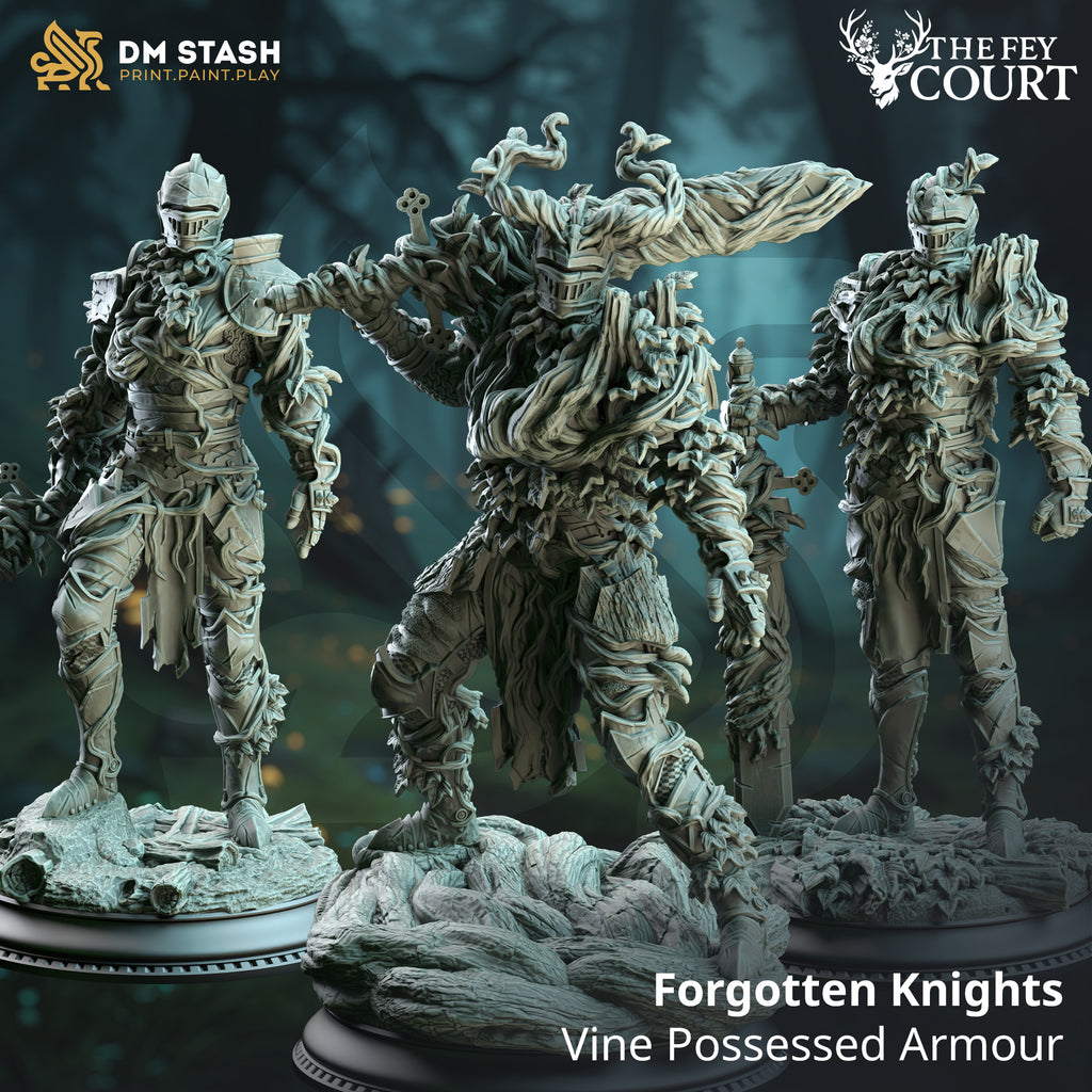 The Fey Court May 2025 Release | Paintable 3D Resin Printed Miniature by DM Stash