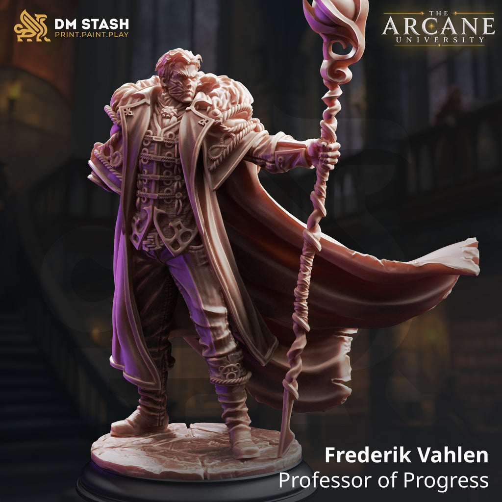 The Arcane University June 2026 Release | Paintable 3D Resin Printed Miniatures by DM Stash