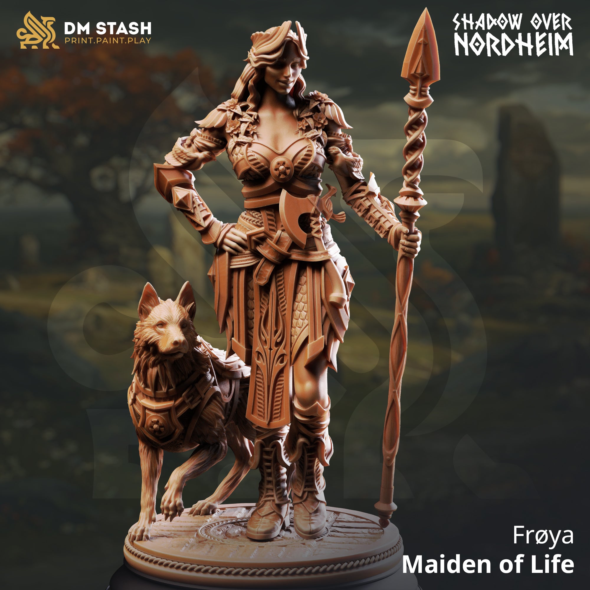 Shadow Over Nordheim October 2025 Release | Paintable 3D Resin Printed Miniature by DM Stash