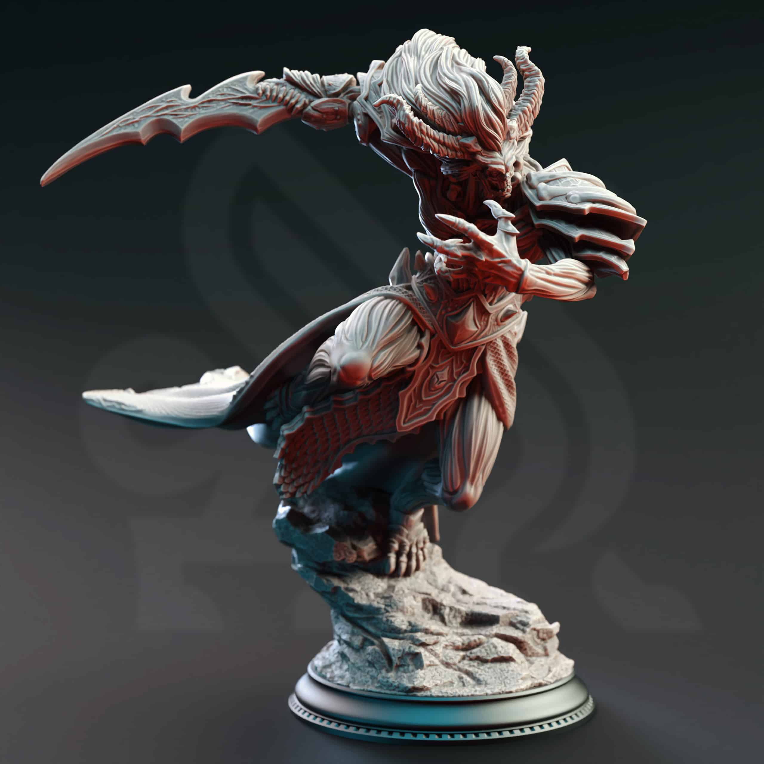 Devils & Divine January 2025 Release | Paintable 3D Resin Printed Miniature by DM Stash