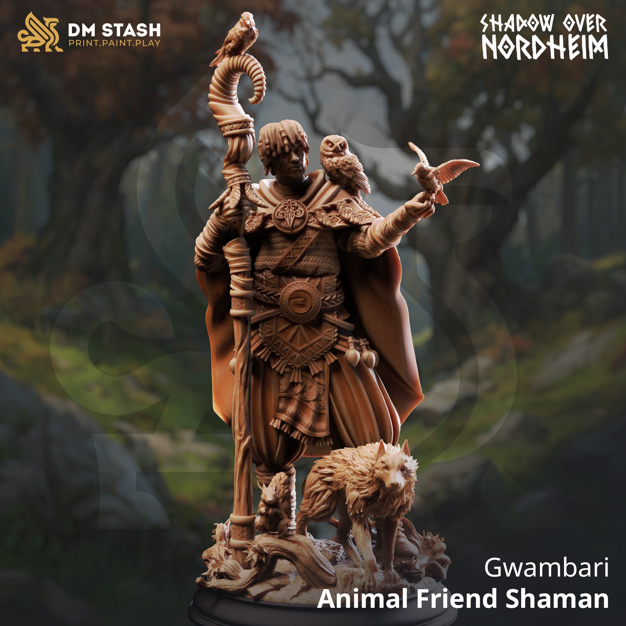 Shadow Over Nordheim October 2025 Release | Paintable 3D Resin Printed Miniature by DM Stash