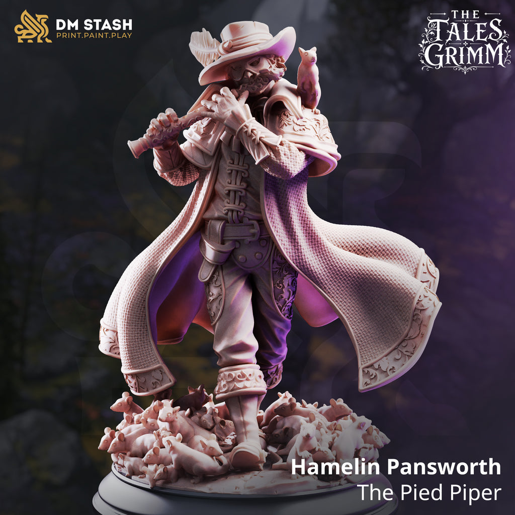 The Tales Grimm August 2026 Release | Paintable 3D Resin Printed Miniature by DM Stash
