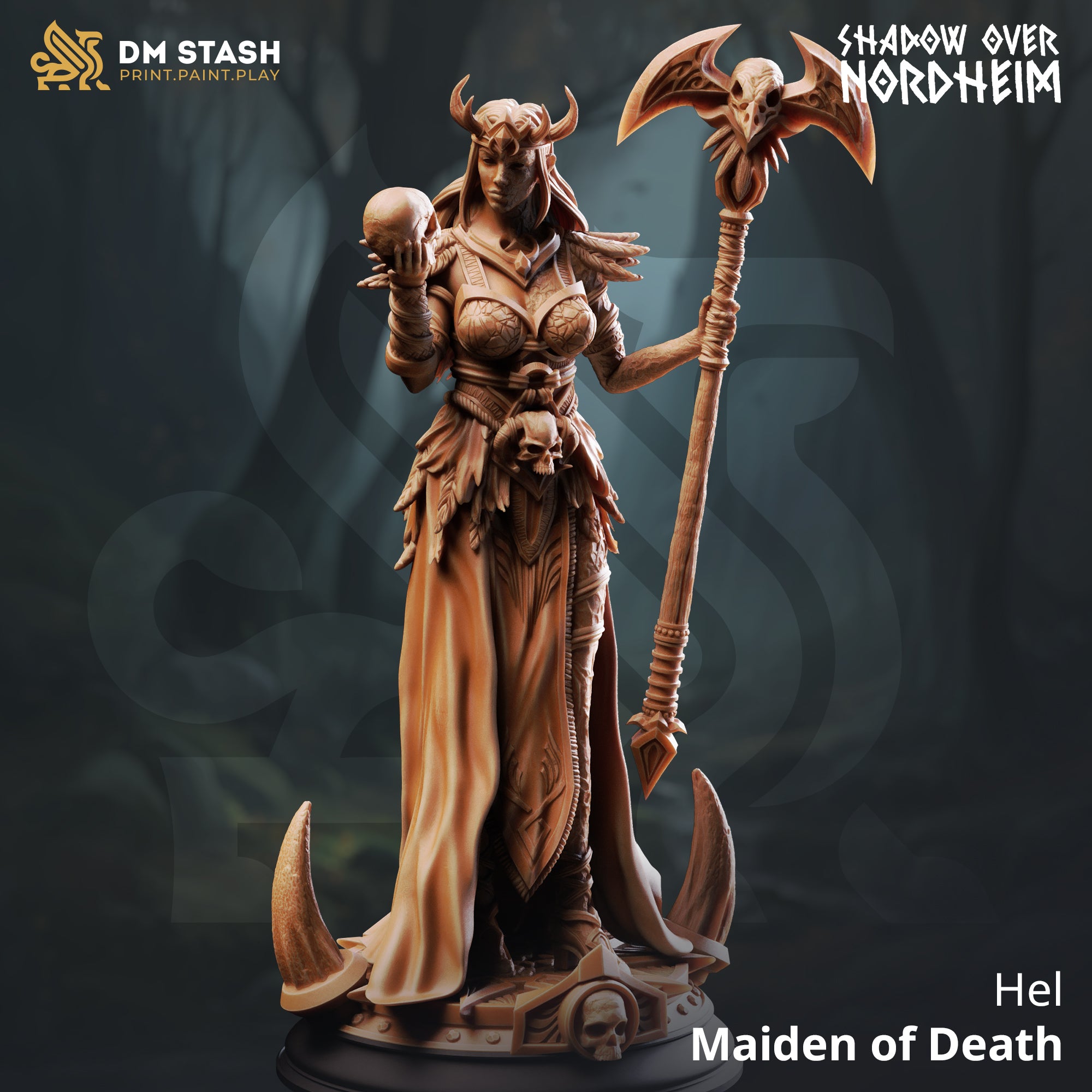 Shadow Over Nordheim October 2025 Release | Paintable 3D Resin Printed Miniature by DM Stash
