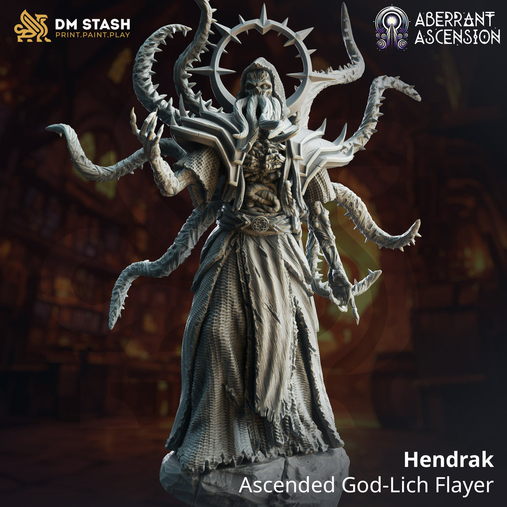 Aberrant Ascension July 2024 Release | Paintable 3D Resin Printed Miniature by DM Stash