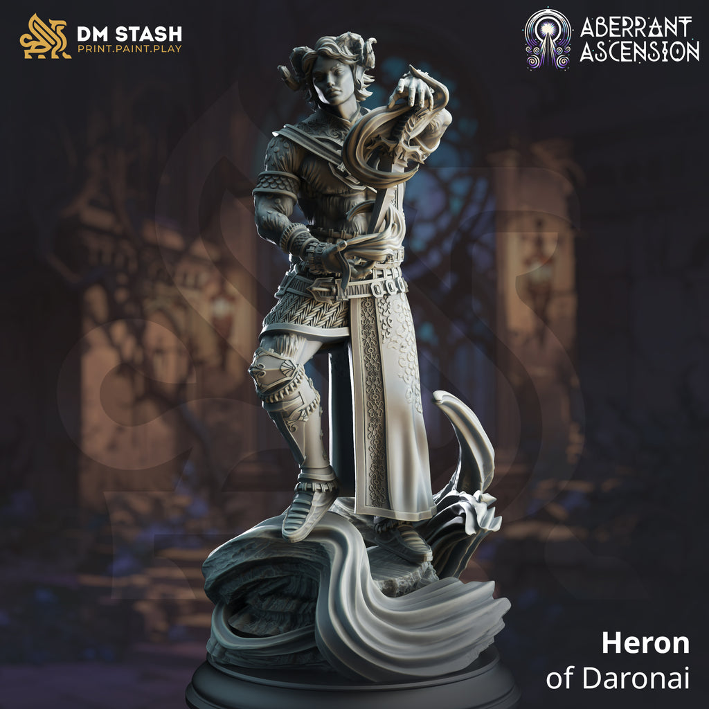 Aberrant Ascension July 2024 Release | Paintable 3D Resin Printed Miniature by DM Stash