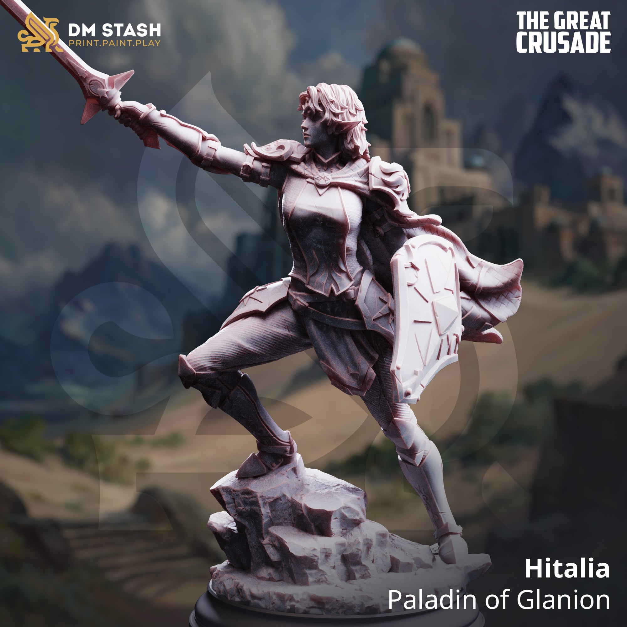 The Great Crusade January 2026 Release | Paintable 3D Resin Printed Miniature by DM Stash