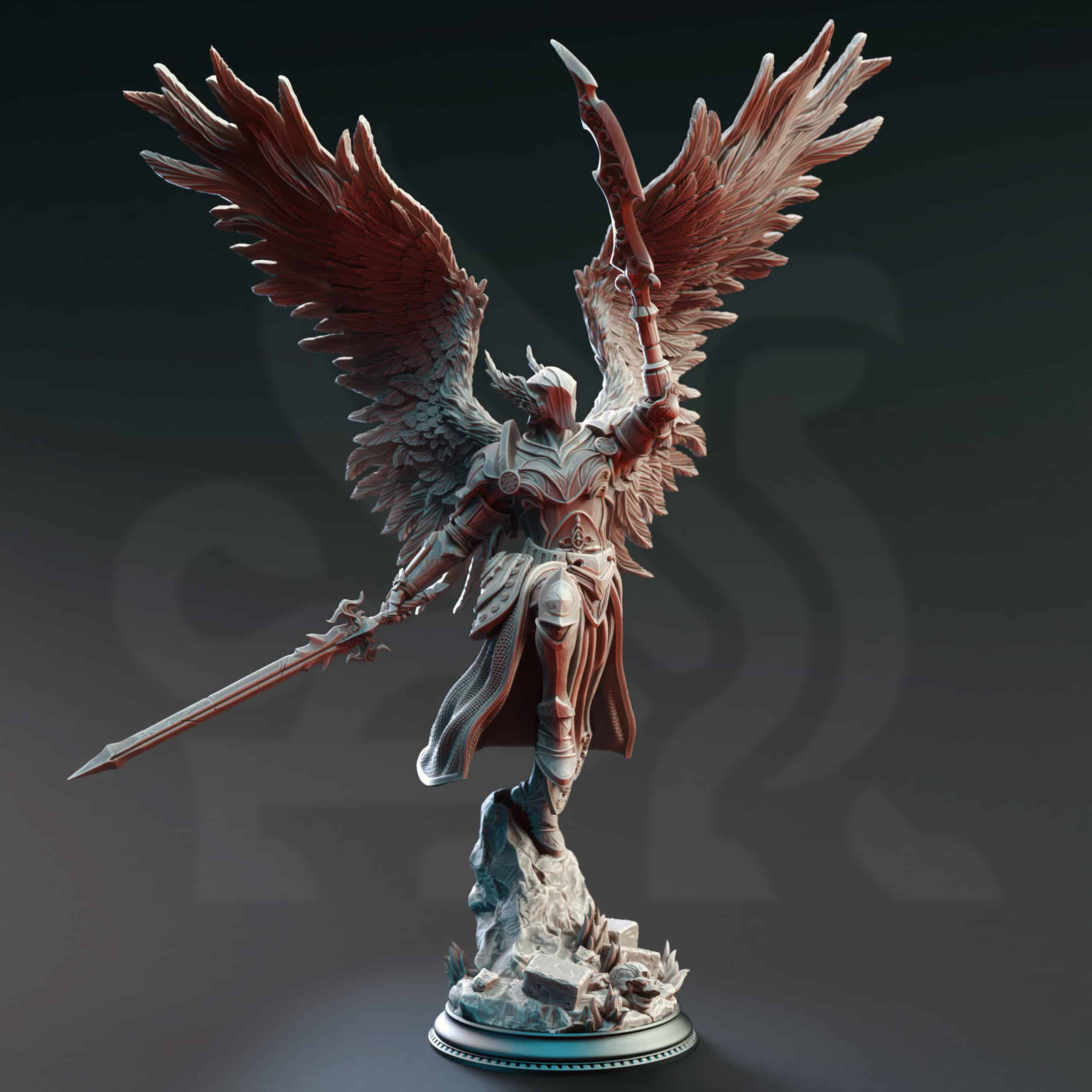 Devils & Divine January 2025 Release | Paintable 3D Resin Printed Miniature by DM Stash