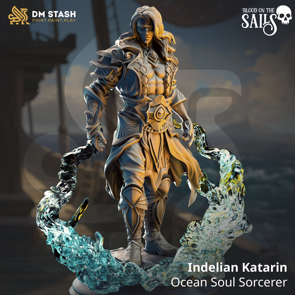 Blood on the Sails July 2025 Release | Paintable 3D Resin Printed Miniature by DM Stash