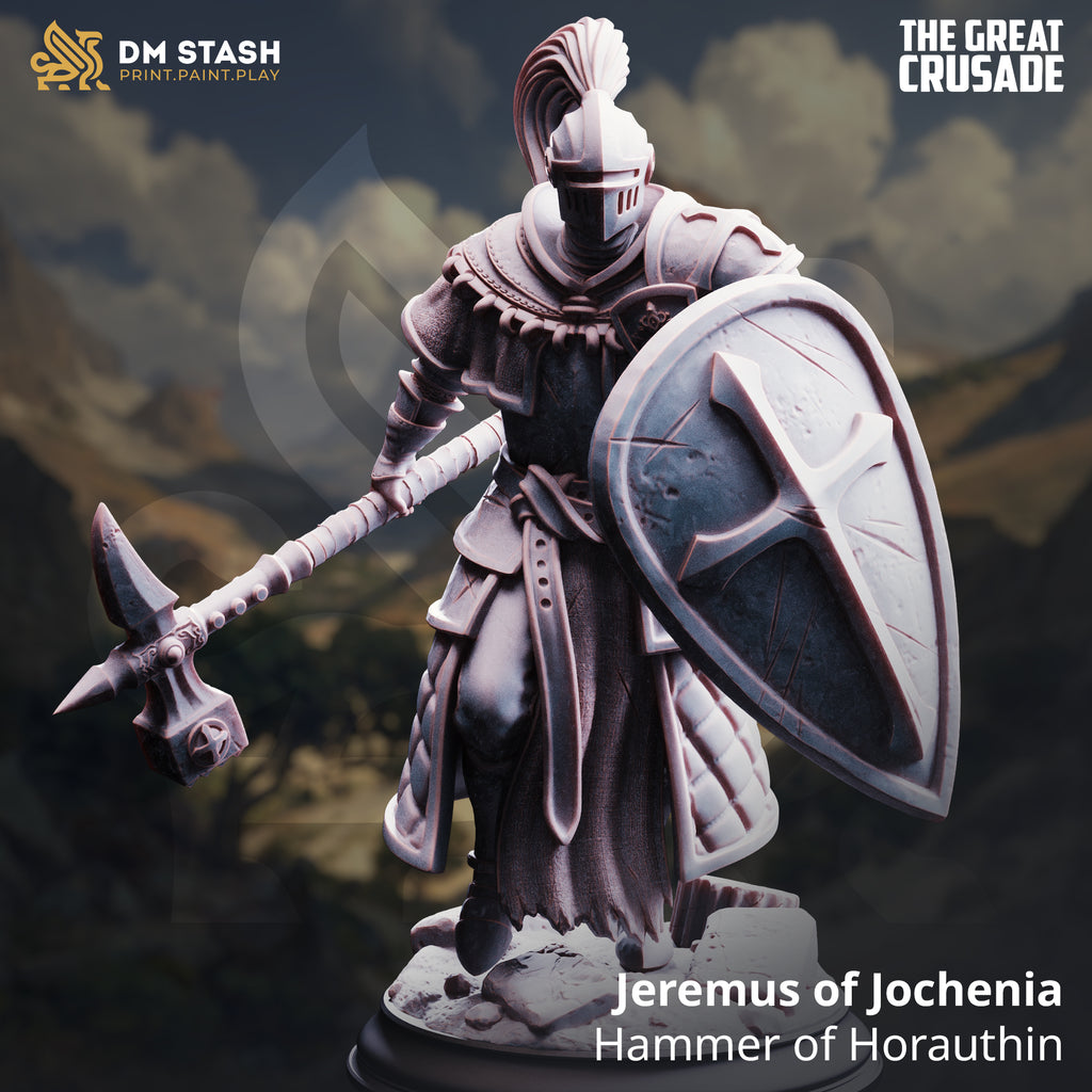 The Great Crusade January 2026 Release | Paintable 3D Resin Printed Miniature by DM Stash