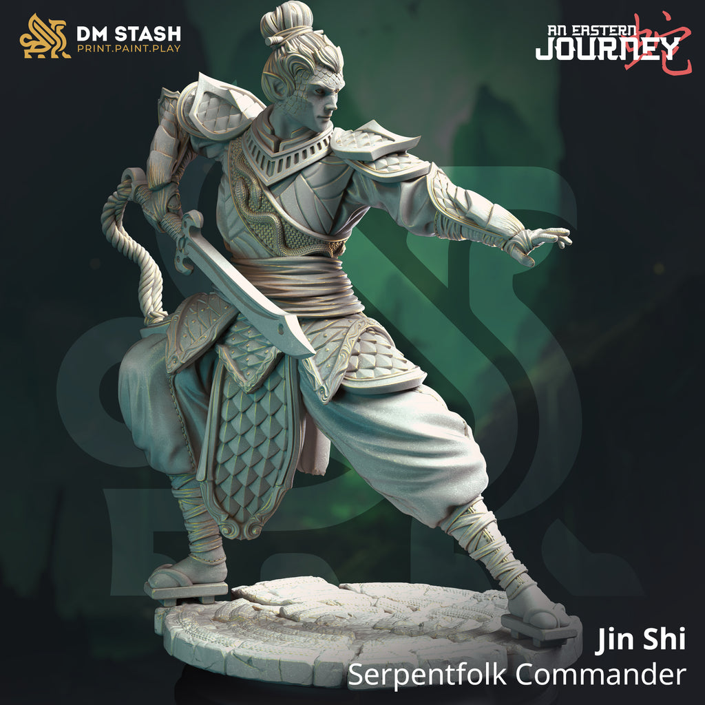 An Eastern Journey December 2024 Release | Paintable 3D Resin Printed Miniature by DM Stash