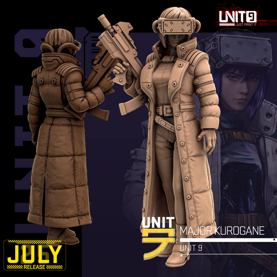 Ghosts of the Sleepless City July 2026 Release | Paintable 3D Resin Printed Scifi Miniature by Unit9
