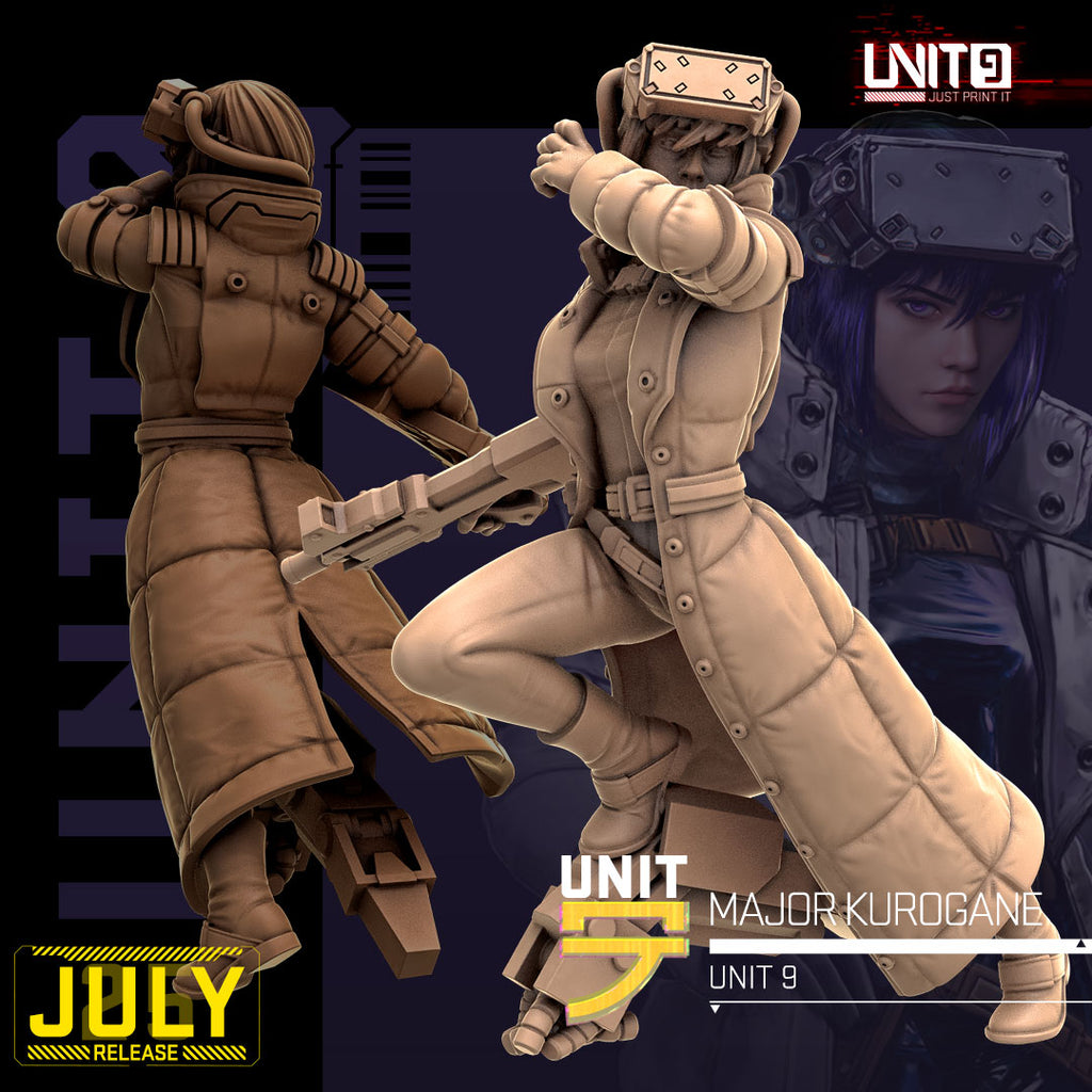 Ghosts of the Sleepless City July 2026 Release | Paintable 3D Resin Printed Scifi Miniature by Unit9