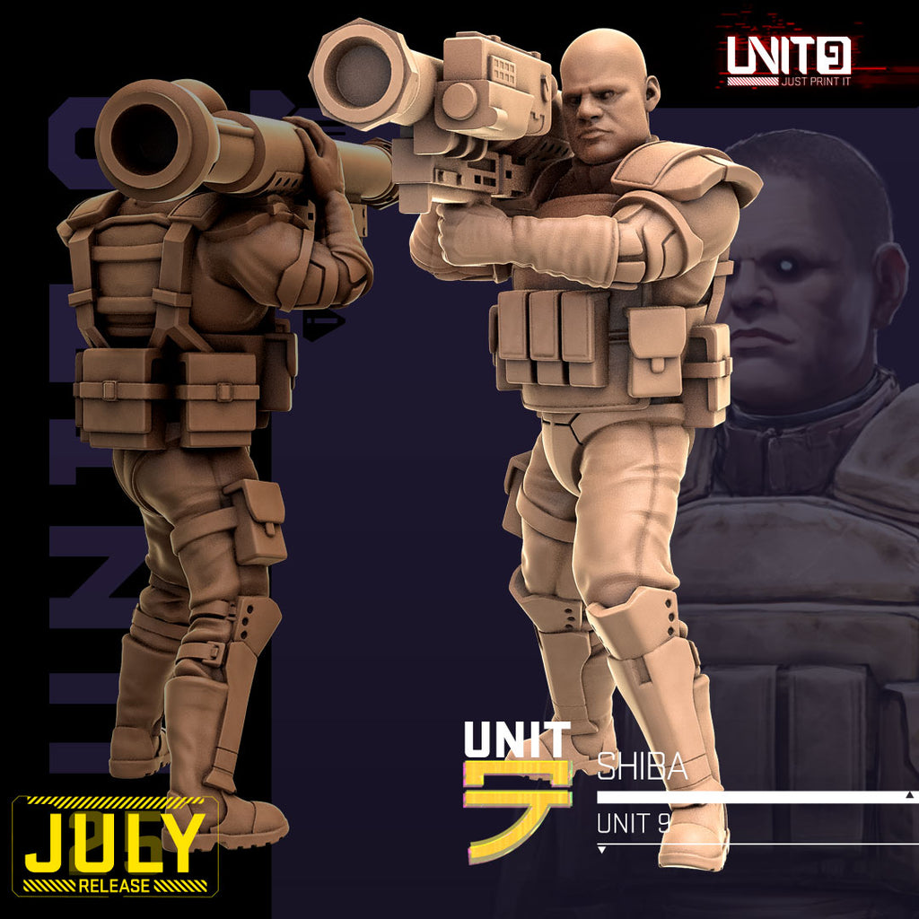 Ghosts of the Sleepless City July 2026 Release | Paintable 3D Resin Printed Scifi Miniature by Unit9