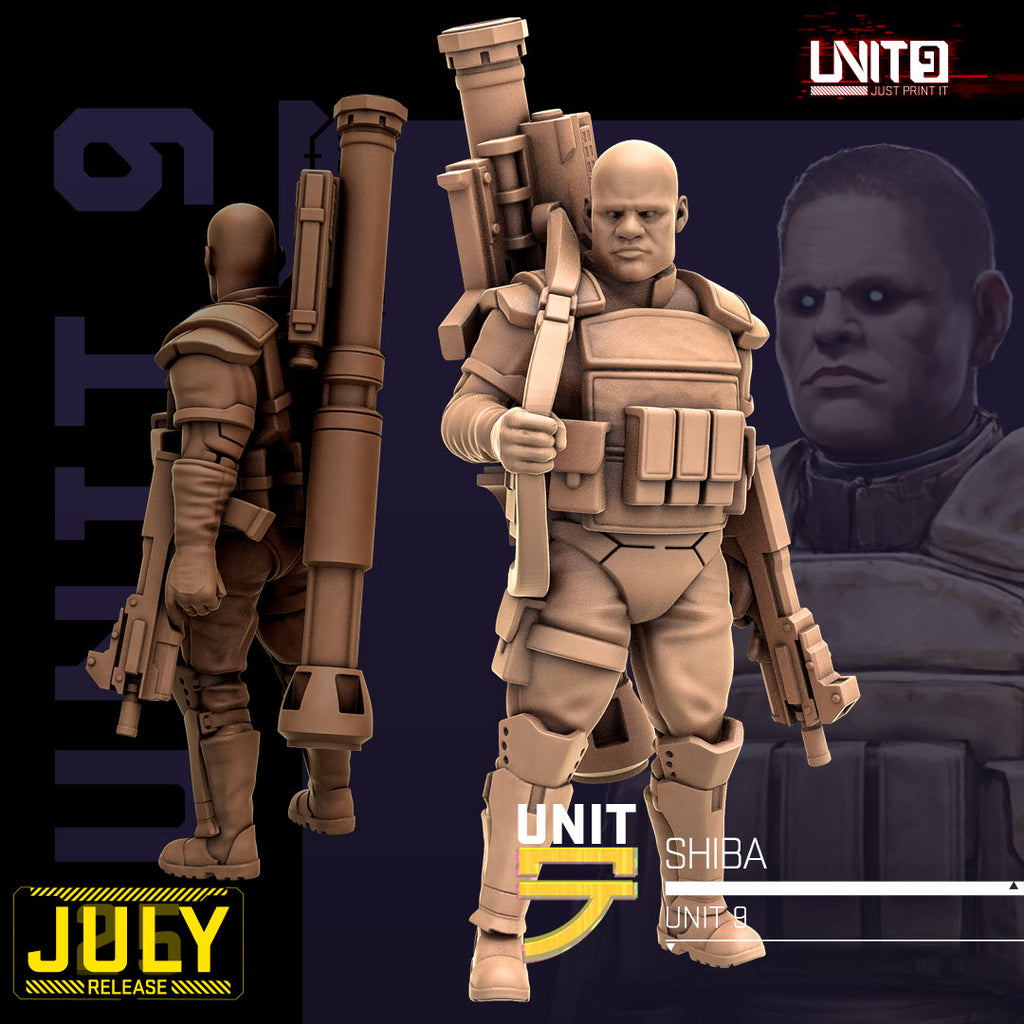 Ghosts of the Sleepless City July 2026 Release | Paintable 3D Resin Printed Scifi Miniature by Unit9
