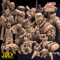 Ghosts of the Sleepless City July 2026 Release | Paintable 3D Resin Printed Scifi Miniature by Unit9