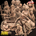 The B-Mob June 2026 Release | Paintable 3D Resin Printed Scifi Miniature by Unit9