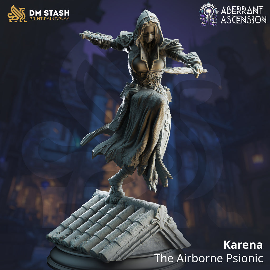 Aberrant Ascension July 2024 Release | Paintable 3D Resin Printed Miniature by DM Stash