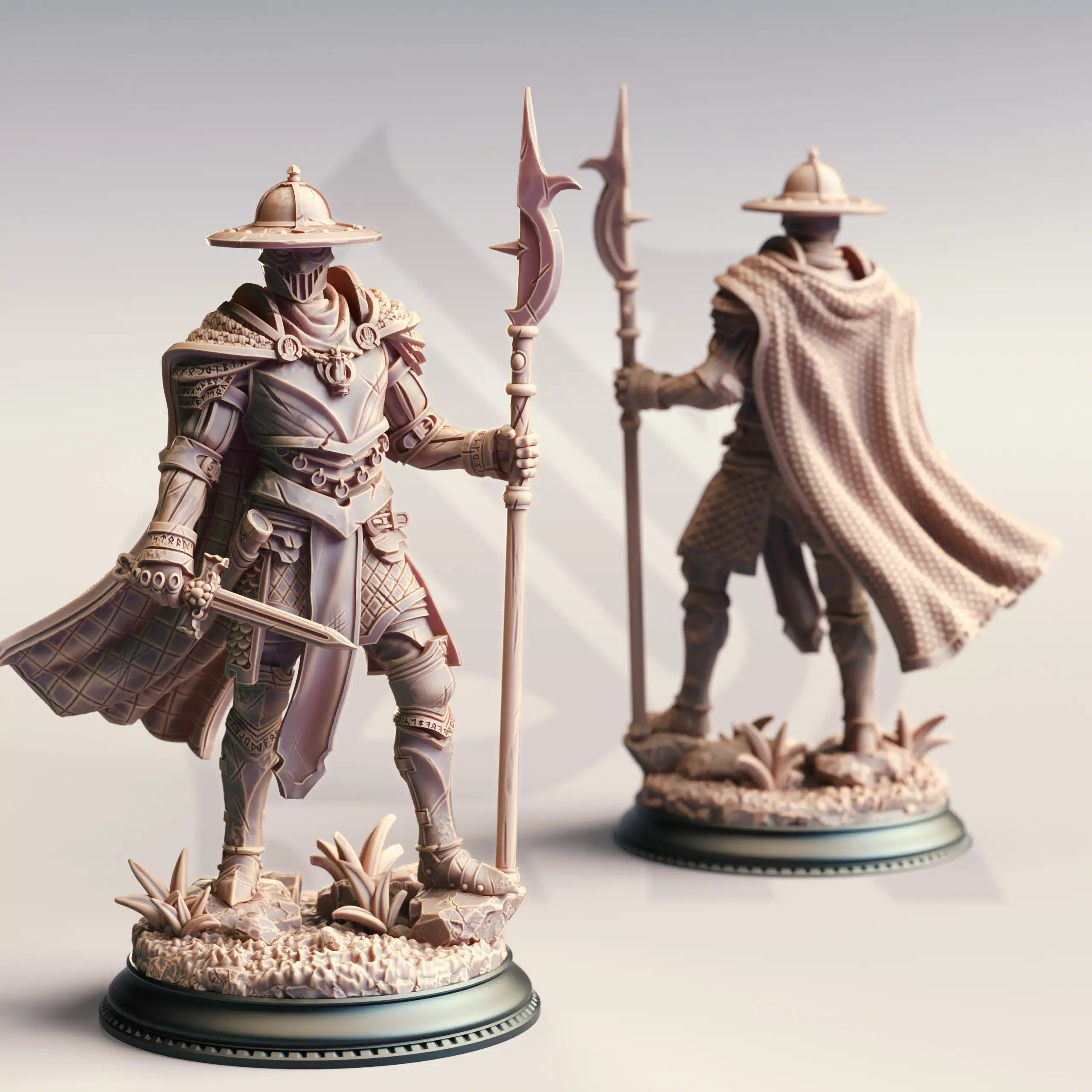 The Baldurian Inquisition March 2025 Release | Paintable 3D Resin Printed Miniature by DM Stash