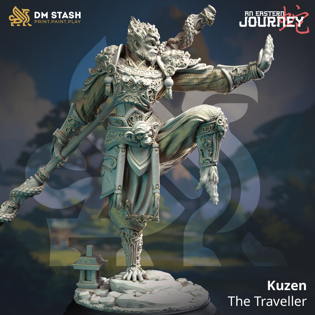 An Eastern Journey December 2024 Release | Paintable 3D Resin Printed Miniature by DM Stash