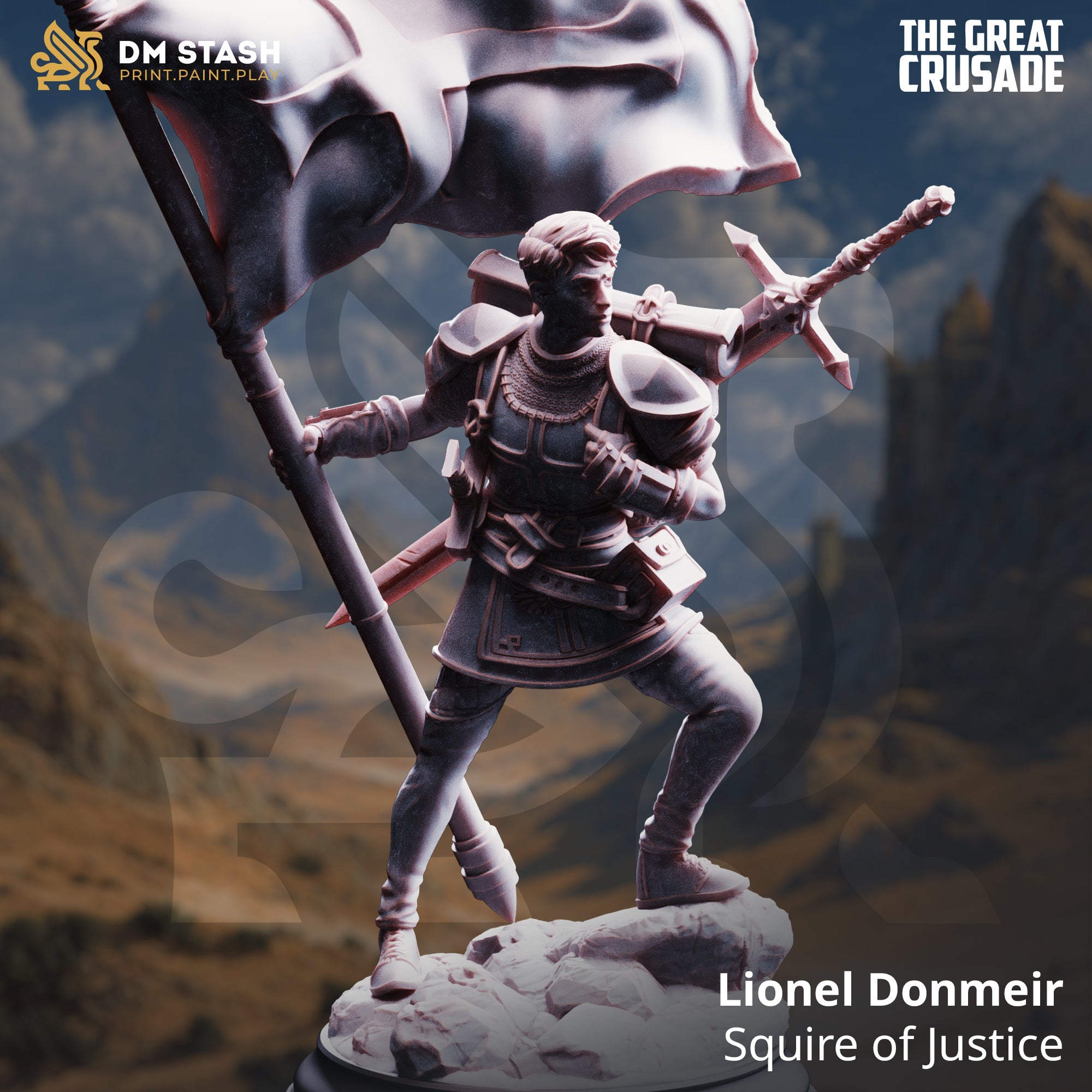 The Great Crusade January 2026 Release | Paintable 3D Resin Printed Miniature by DM Stash
