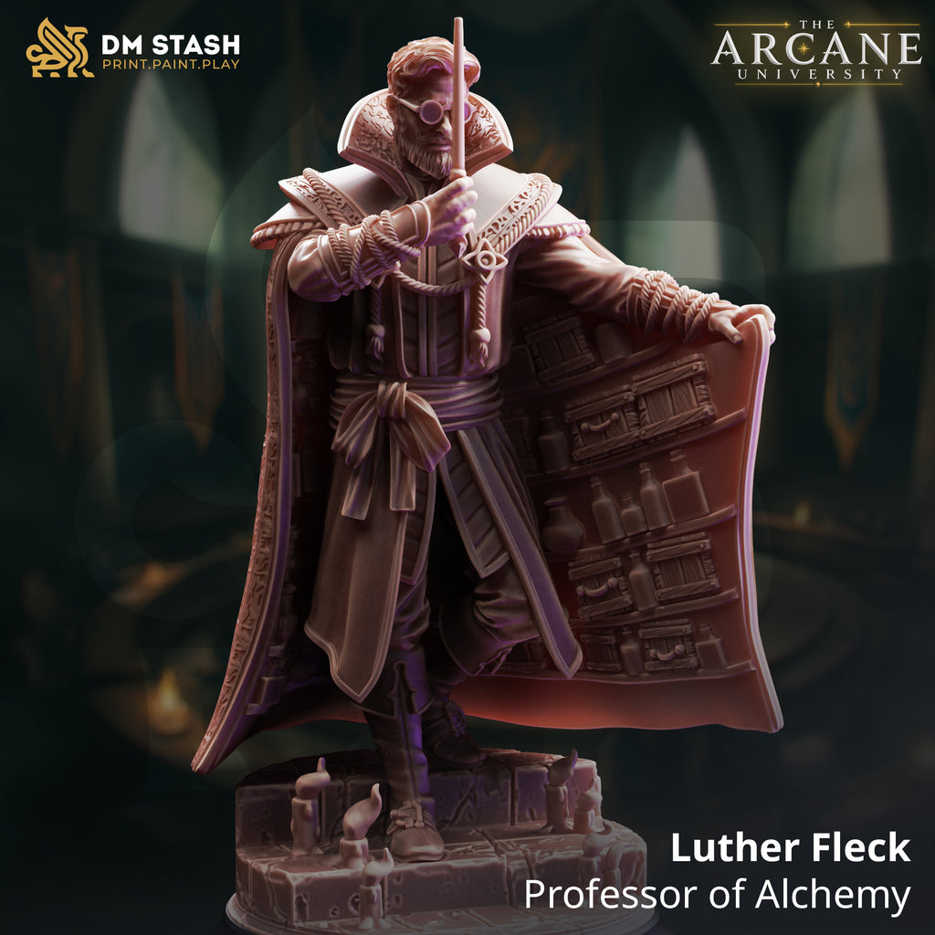The Arcane University June 2026 Release | Paintable 3D Resin Printed Miniatures by DM Stash