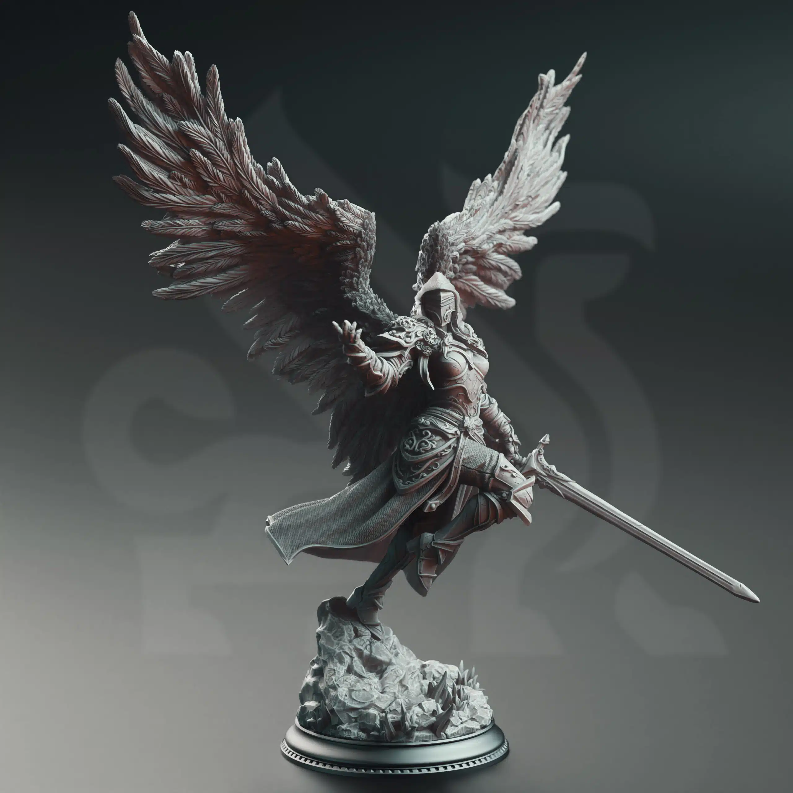 A Grim Siege April 2025 Release | Paintable 3D Resin Printed Miniature by DM Stash