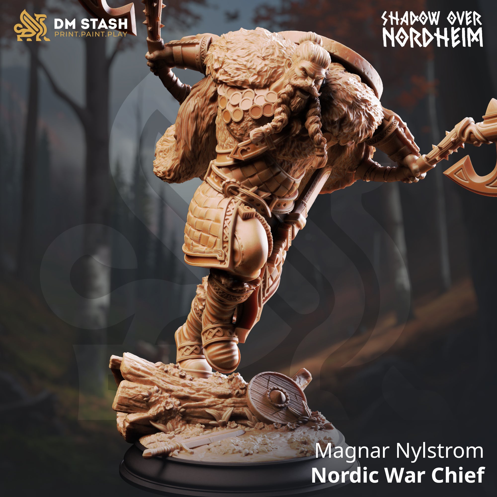 Shadow Over Nordheim October 2025 Release | Paintable 3D Resin Printed Miniature by DM Stash