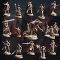 The Baldurian Inquisition March 2025 Release | Paintable 3D Resin Printed Miniature by DM Stash