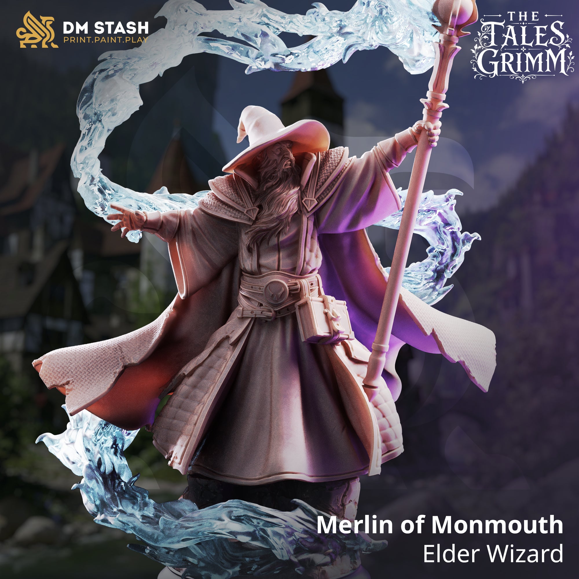 The Tales Grimm August 2026 Release | Paintable 3D Resin Printed Miniature by DM Stash