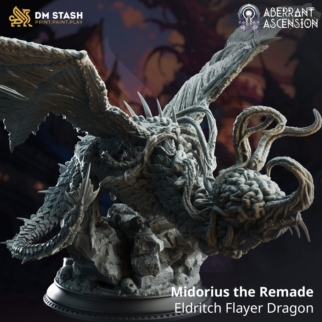 Aberrant Ascension July 2024 Release | Paintable 3D Resin Printed Miniature by DM Stash