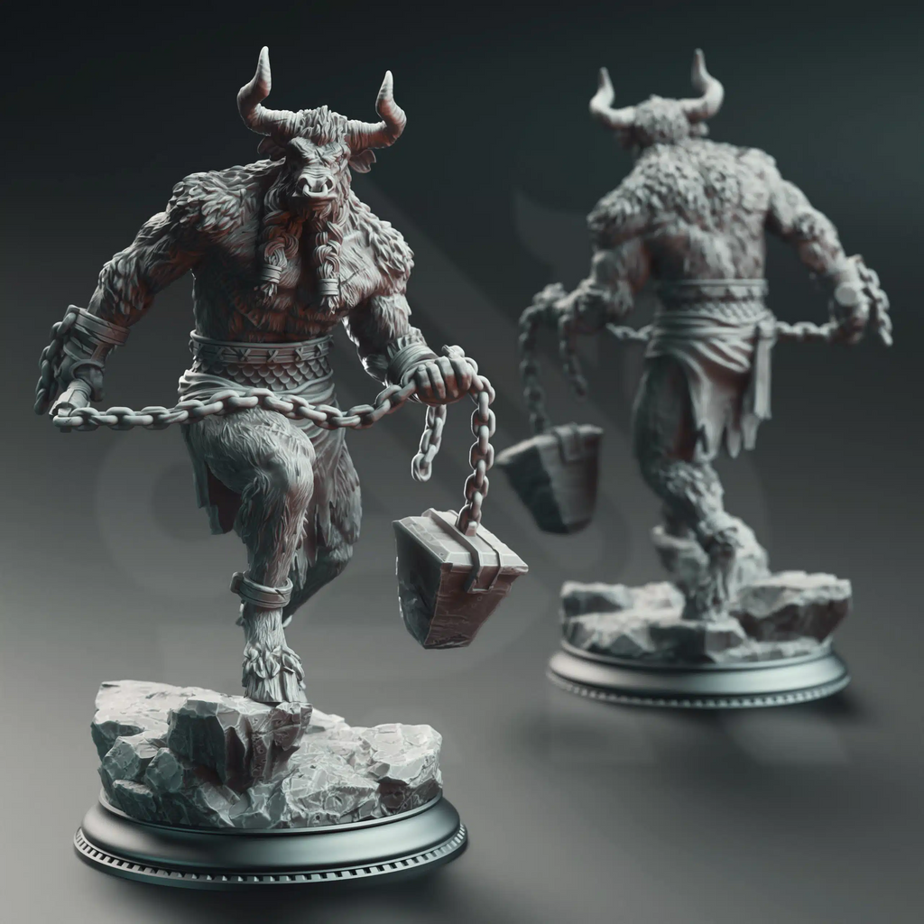 A Grim Siege April 2025 Release | Paintable 3D Resin Printed Miniature by DM Stash