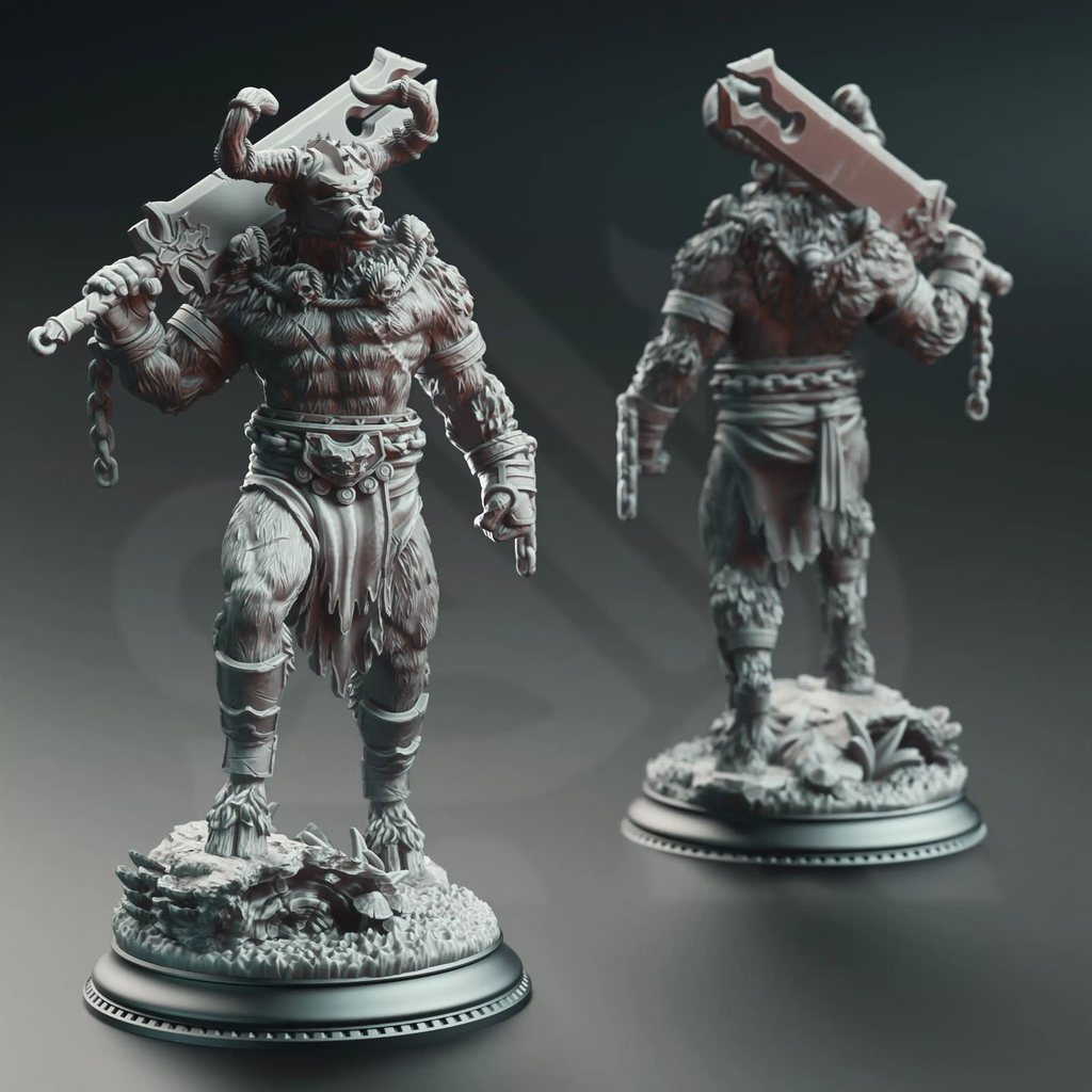 A Grim Siege April 2025 Release | Paintable 3D Resin Printed Miniature by DM Stash