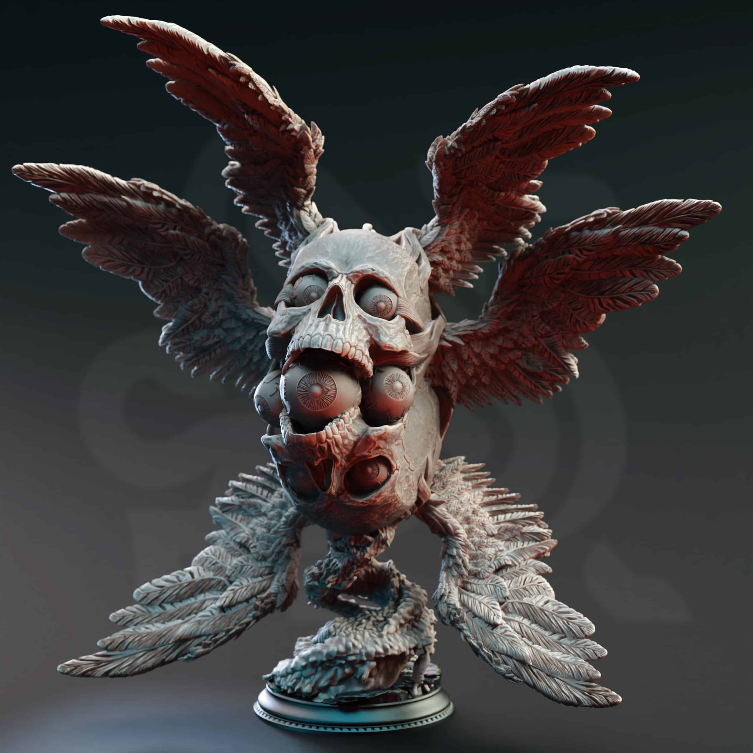 Devils & Divine January 2025 Release | Paintable 3D Resin Printed Miniature by DM Stash