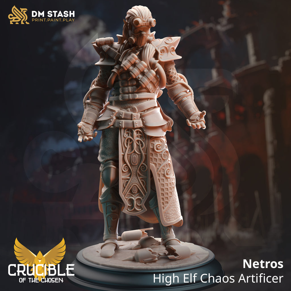 Crucible of the Chosen April 2024 Release | Paintable 3D Resin Printed Miniature by DM Stash