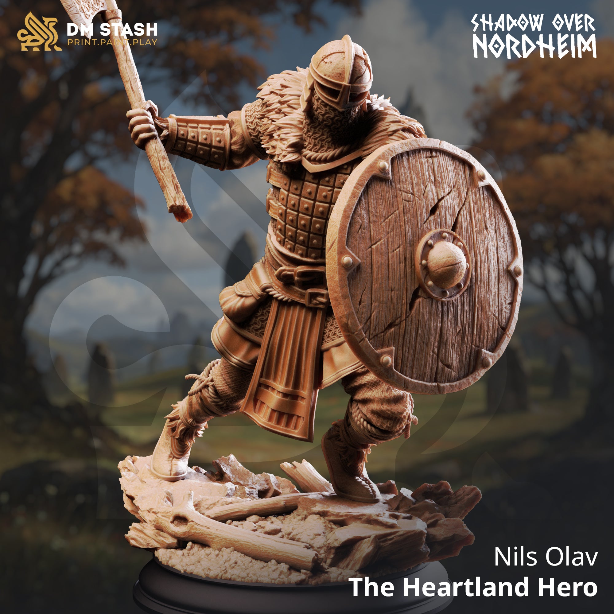 Shadow Over Nordheim October 2025 Release | Paintable 3D Resin Printed Miniature by DM Stash