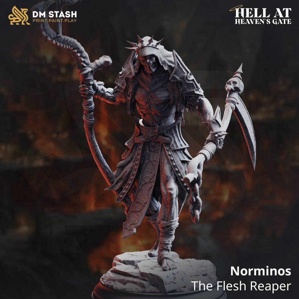 Hell at Heaven's Gate March 2026 Release | Paintable 3D Resin Printed Miniature by DM Stash