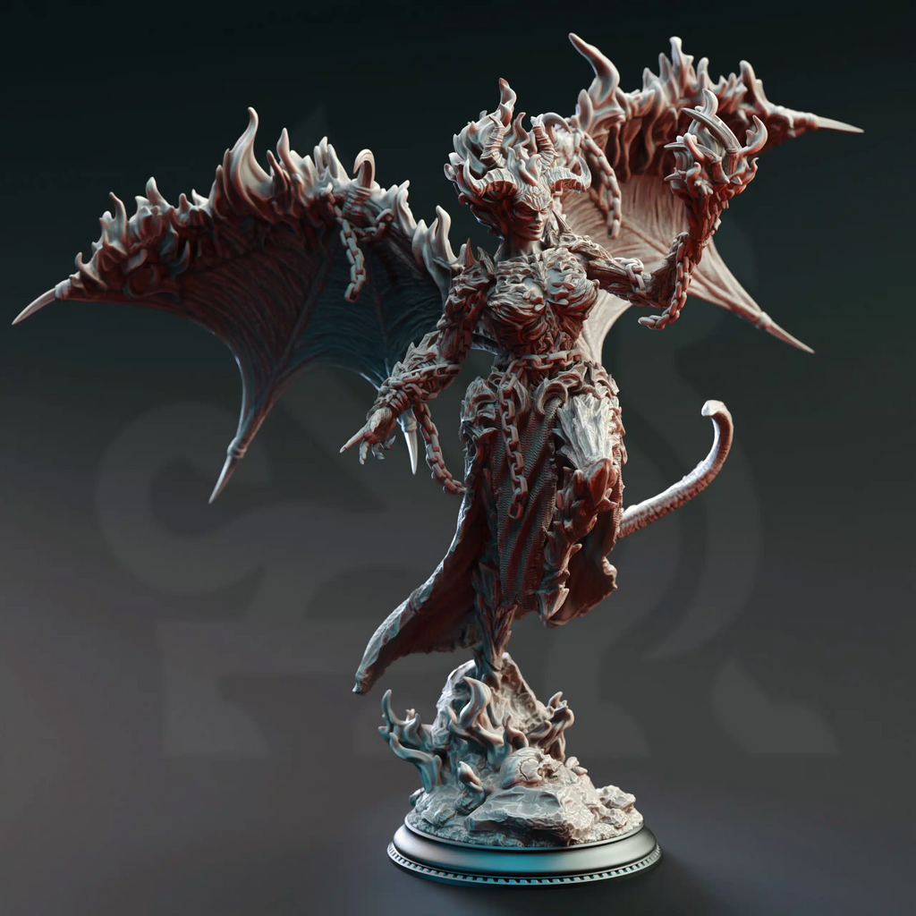 Devils & Divine January 2025 Release | Paintable 3D Resin Printed Miniature by DM Stash