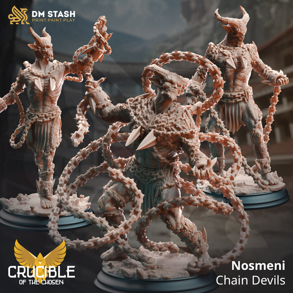 Crucible of the Chosen April 2024 Release | Paintable 3D Resin Printed Miniature by DM Stash