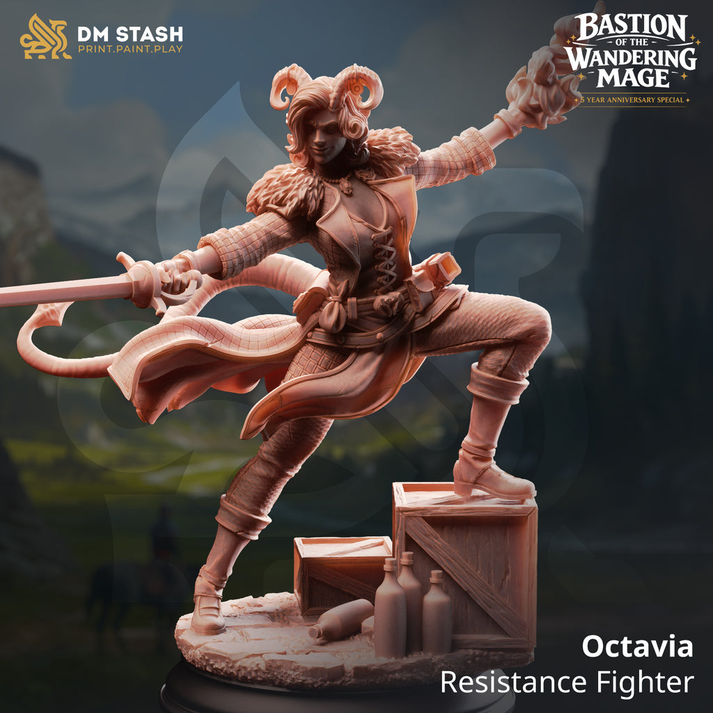 Bastion of the Wandering Mage (NPCs) April 2026 Release | Paintable 3D Resin Printed Miniature by DM Stash