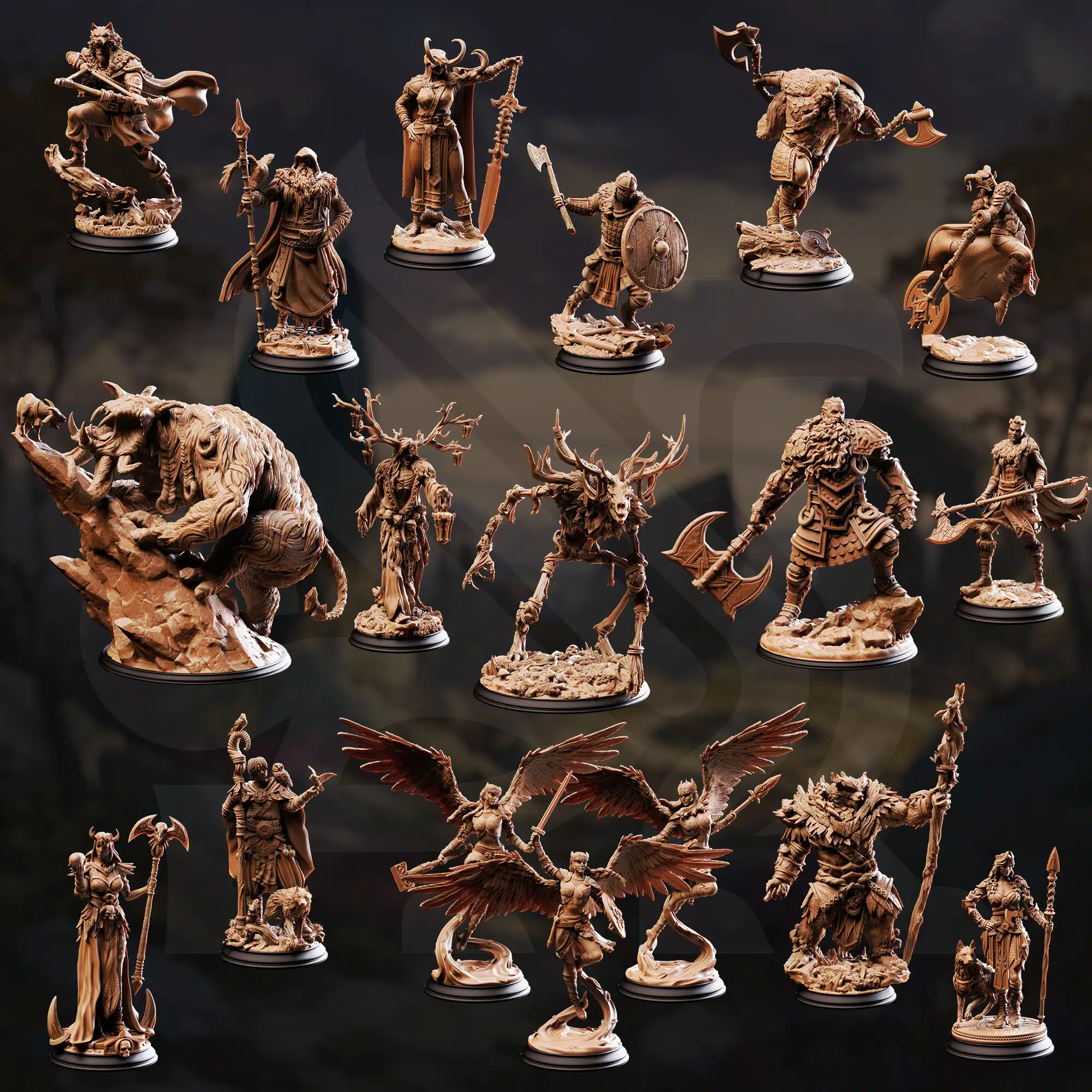 Shadow Over Nordheim October 2025 Release | Paintable 3D Resin Printed Miniature by DM Stash