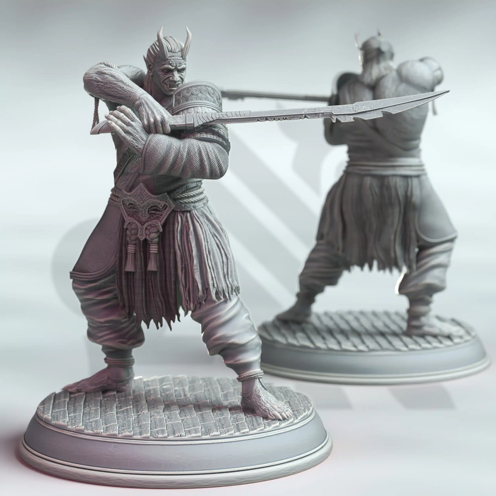 Spirits from the East September 2023 Release | Paintable 3D Resin Printed Miniature by DM Stash