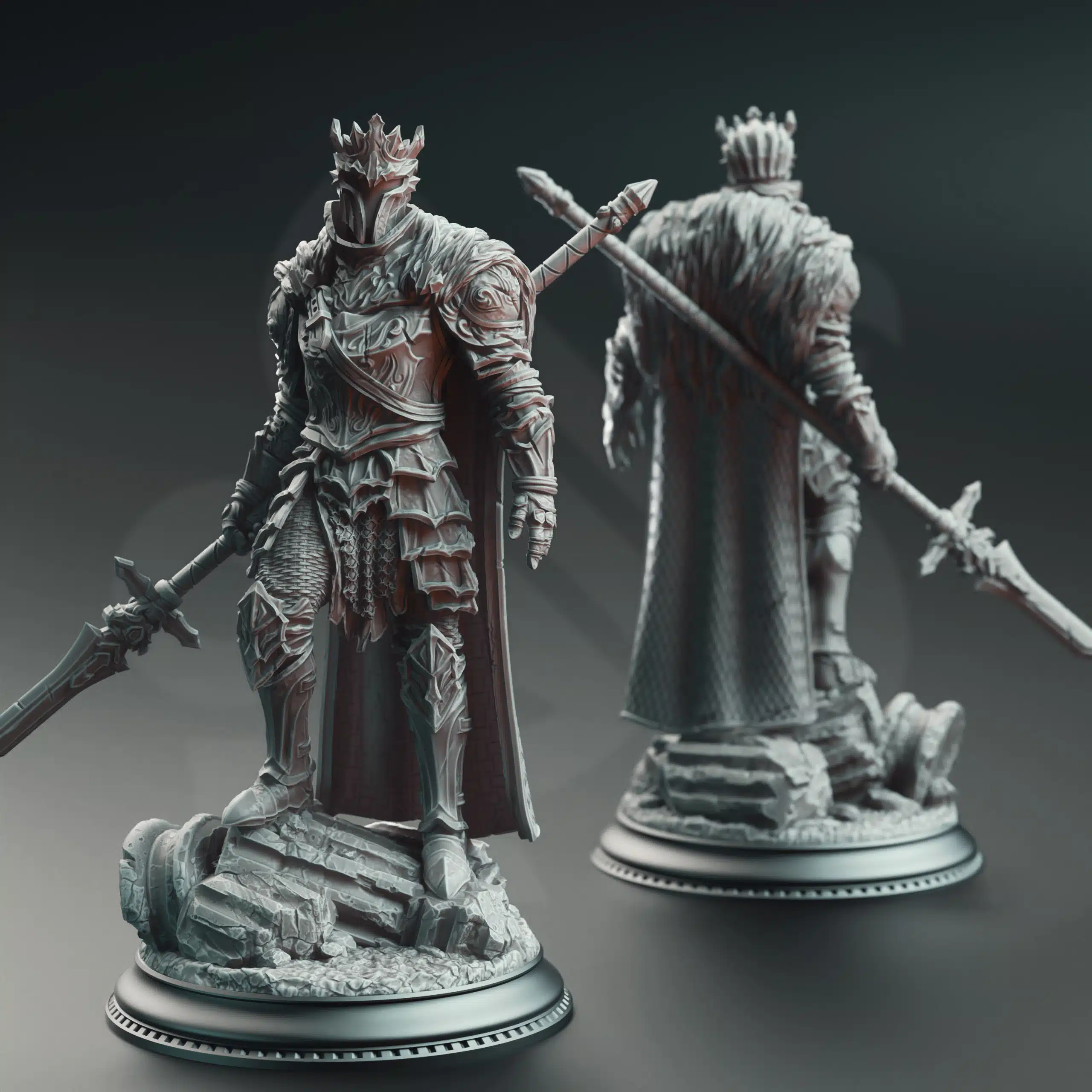 A Grim Siege April 2025 Release | Paintable 3D Resin Printed Miniature by DM Stash