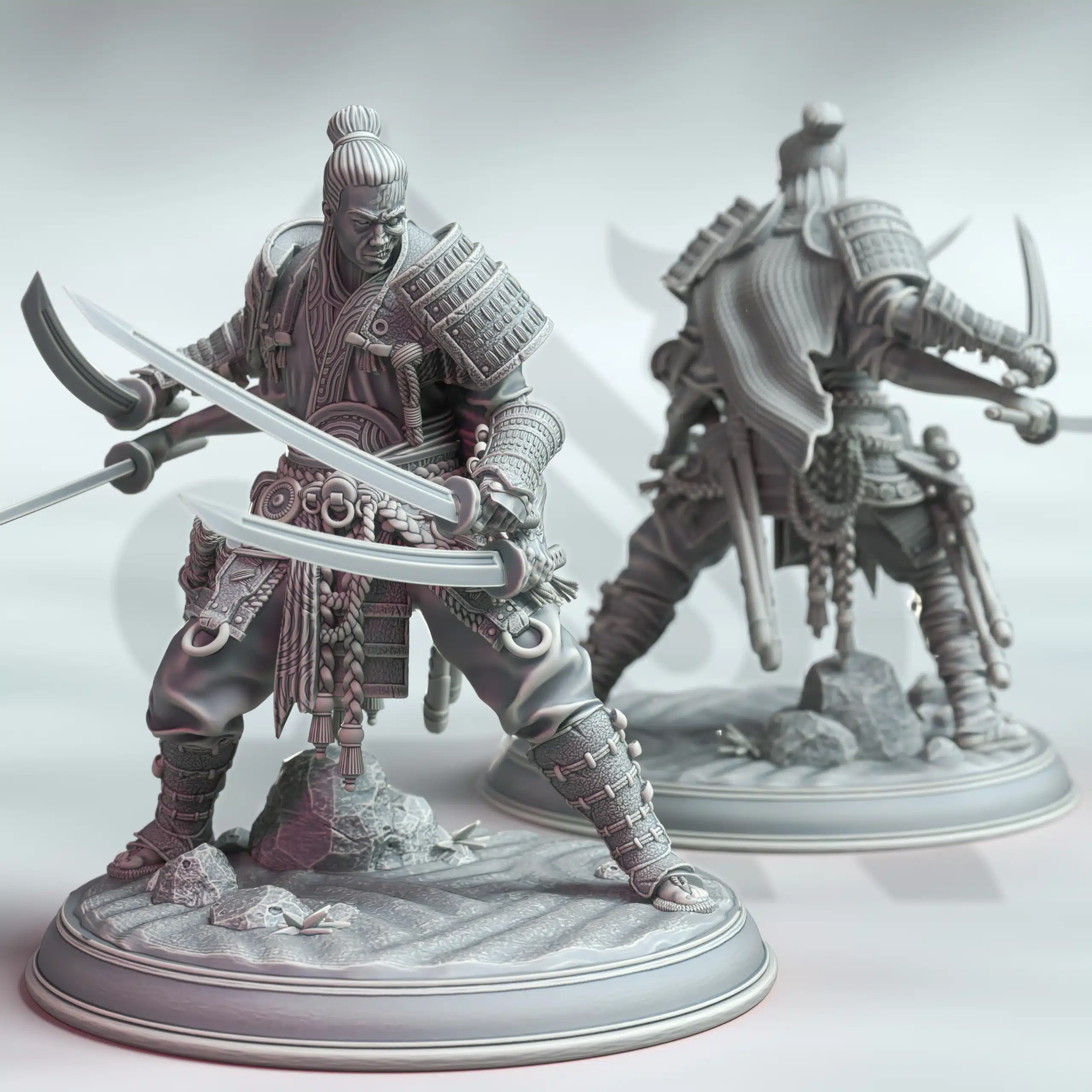 Spirits from the East September 2023 Release | Paintable 3D Resin Printed Miniature by DM Stash